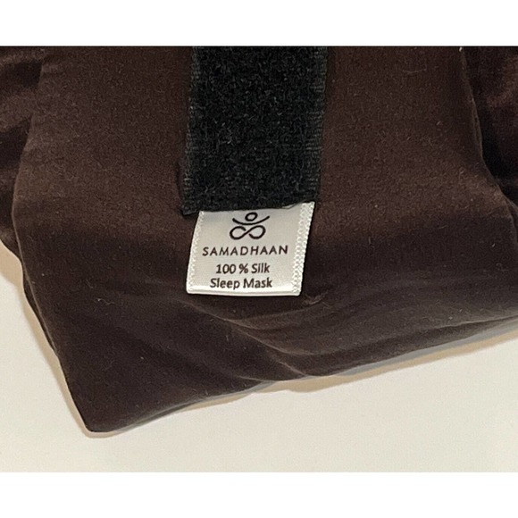 Samadhaan 100% Mulberry Silk Sleep Mask for Side Sleepers Eye Mask Nose Wing - Picture 8 of 8